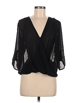 Iz Byer 3/4 Sleeve Blouse (view 1)