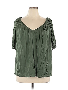 Ann Taylor LOFT Short Sleeve Blouse (view 1)