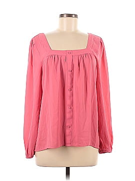 Ann Taylor LOFT Outlet Long Sleeve Blouse (view 1)