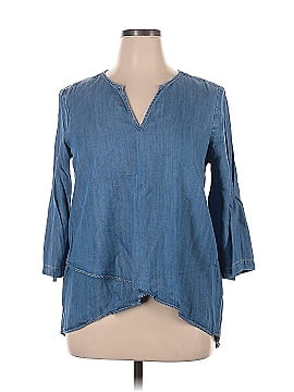 Karen Kane 3/4 Sleeve Blouse (view 1)