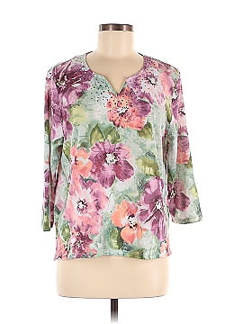 Alfred Dunner 3/4 Sleeve Top (view 1)