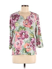 Alfred Dunner 3/4 Sleeve Top