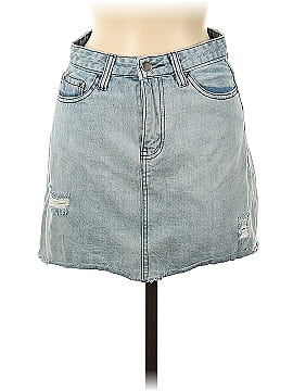 ACHE Denim Skirt (view 1)