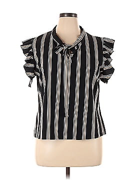 Shein Curve Short Sleeve Blouse (view 1)