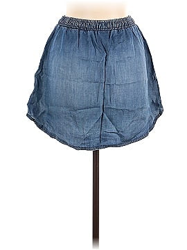 7 For All Mankind Denim Skirt (view 2)