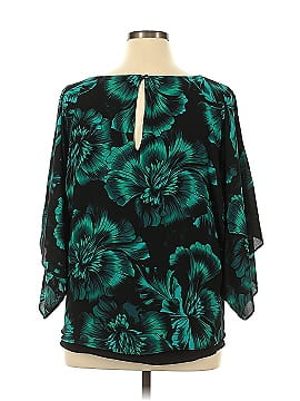 White House Black Market 3/4 Sleeve Blouse (view 2)