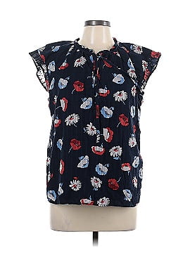 Ann Taylor LOFT Short Sleeve Blouse (view 1)