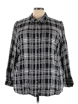 Style&Co 3/4 Sleeve Button-Down Shirt (view 1)