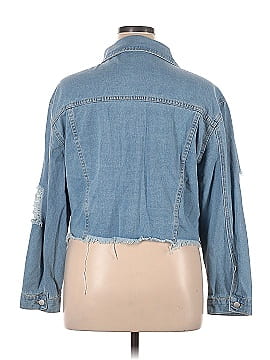 Shein Curve Denim Jacket (view 2)