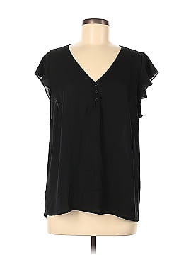 Ann Taylor LOFT Outlet Short Sleeve Blouse (view 1)