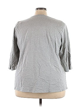 Lane Bryant 3/4 Sleeve T-Shirt (view 2)