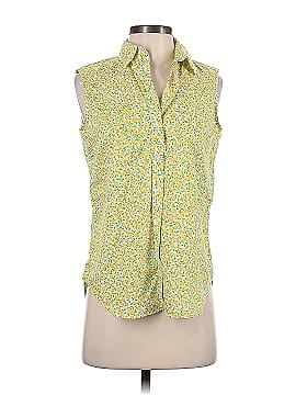 Lands' End Sleeveless Button-Down Shirt (view 1)