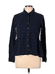 Hem & Thread Long Sleeve Button Down Shirt