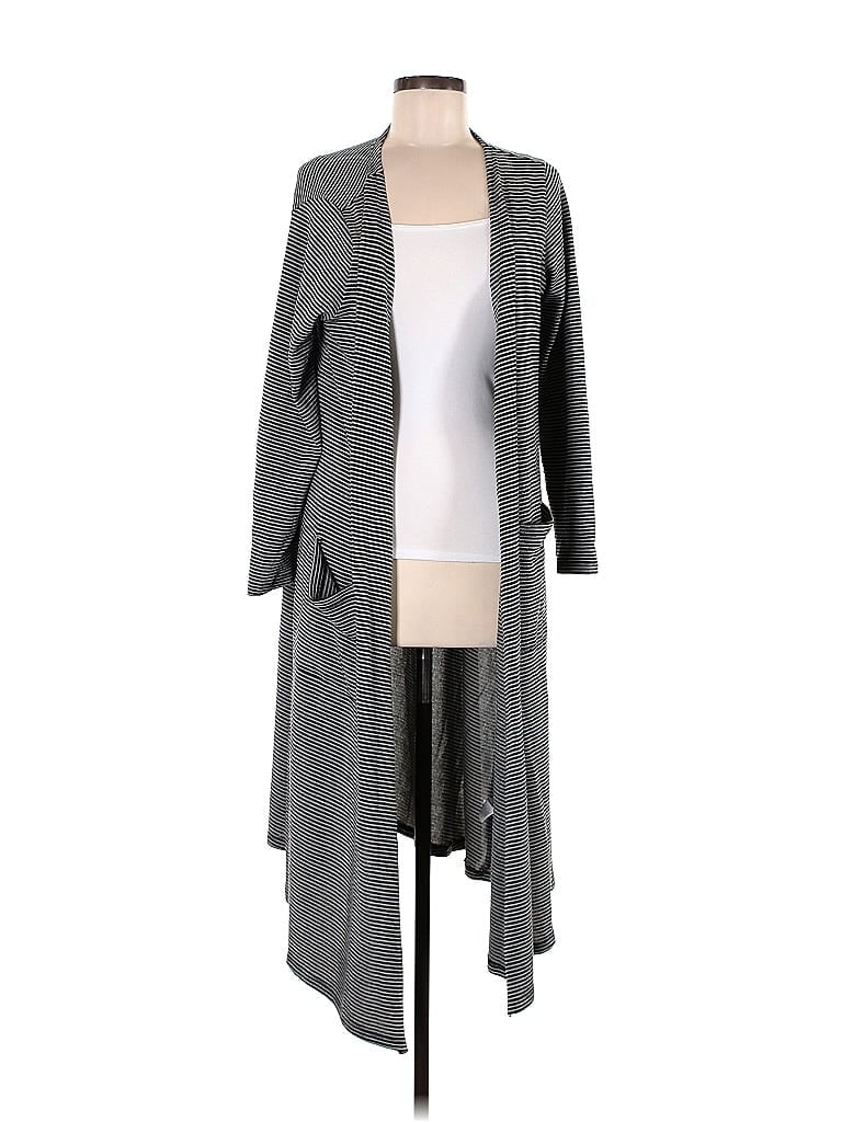 Pre-owned Lularoe Cardigan Sweater In Gray