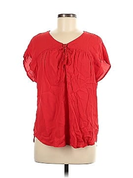 Liz Claiborne Short Sleeve Blouse (view 1)