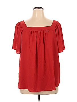 Ann Taylor LOFT Short Sleeve Blouse (view 1)