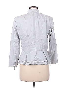 White House Black Market Faux Leather Jacket (view 2)