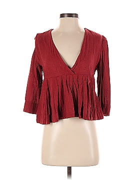 Free People 3/4 Sleeve Blouse (view 1)