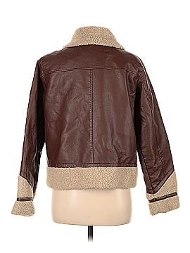 Universal Thread Faux Leather Jacket (view 2)