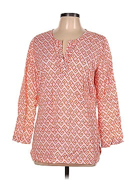 J. McLaughlin 3/4 Sleeve Blouse (view 1)