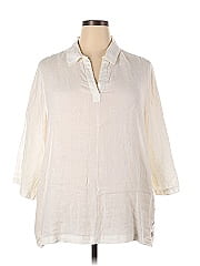 Tahari 3/4 Sleeve Button Down Shirt