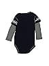 College Kids Black Long Sleeve Onesie 9-12 MO / 12 MO - photo 2