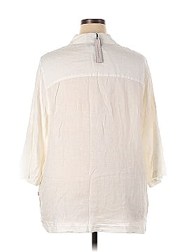 Tahari 3/4 Sleeve Button-Down Shirt (view 2)