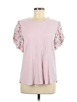 Maurices Short Sleeve Blouse (view 1)