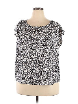 LC Lauren Conrad Short Sleeve Blouse (view 1)