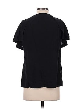 Tory Burch Short Sleeve Silk Top (view 2)