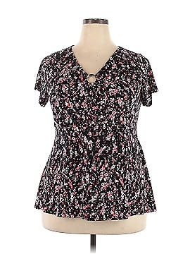 Lane Bryant Short Sleeve Blouse (view 1)