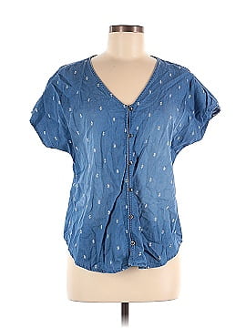 Maurices Short Sleeve Blouse (view 1)