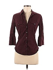 James Perse 3/4 Sleeve Button Down Shirt