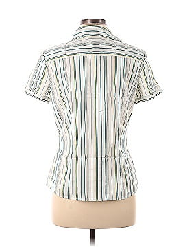 New York & Company Short Sleeve Blouse (view 2)