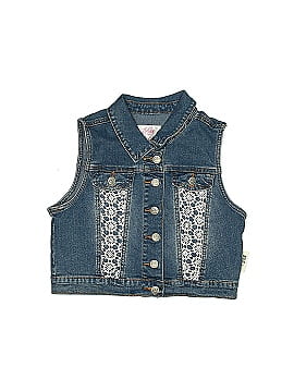 Justice Denim Vest (view 1)