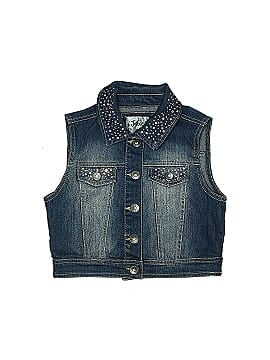 Justice Denim Vest (view 1)