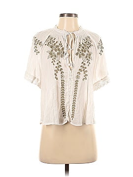 Free People Short Sleeve Blouse (view 1)