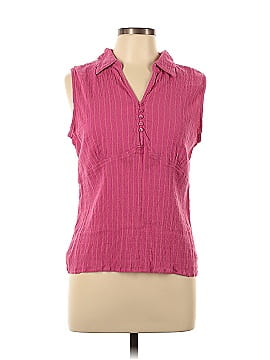 Christopher & Banks Sleeveless Button-Down Shirt (view 1)