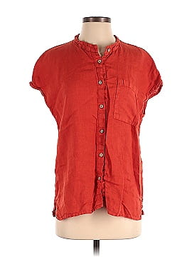 Pur Lino Short Sleeve Blouse (view 1)