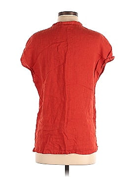 Pur Lino Short Sleeve Blouse (view 2)