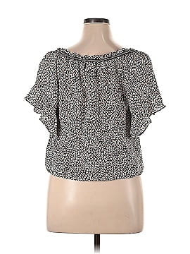 Max Studio Short Sleeve Blouse (view 2)