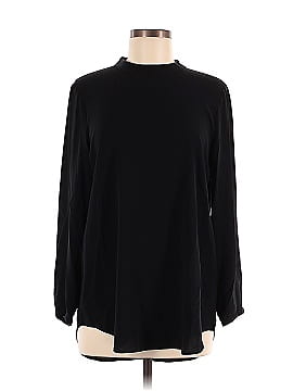 Eileen Fisher Long Sleeve Silk Top (view 1)