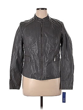 Apt. 9 Leather Jacket (view 1)