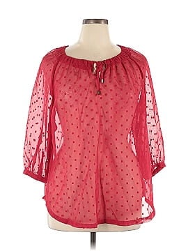 Ellos 3/4 Sleeve Blouse (view 1)