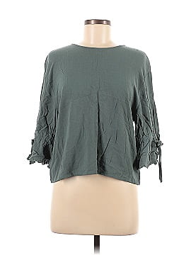 Topshop 3/4 Sleeve Top (view 1)