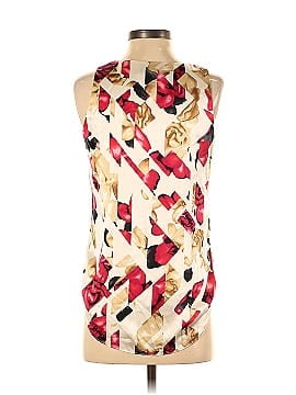 White House Black Market Sleeveless Silk Top (view 2)