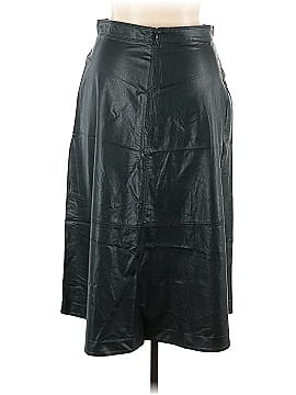 Ann Taylor Faux Leather Skirt (view 2)