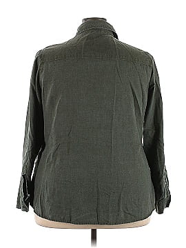 Torrid Long Sleeve Button-Down Shirt (view 2)