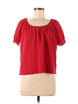 TeXTURE & THREAD Madewell Short Sleeve Blouse (view 1)