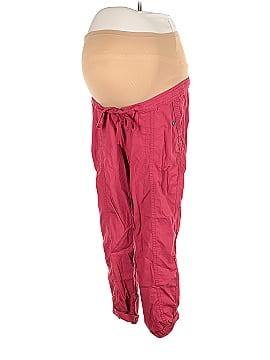 Motherhood Linen Pants (view 1)